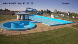 Hlavní bazén, divoká řeka