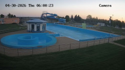 Hlavní bazén, divoká řeka