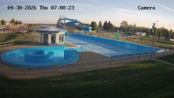 Hlavní bazén, divoká řeka