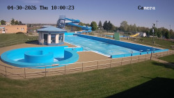 Hlavní bazén, divoká řeka