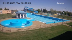 Hlavní bazén, divoká řeka