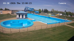 Hlavní bazén, divoká řeka