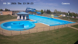 Hlavní bazén, divoká řeka