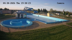 Hlavní bazén, divoká řeka