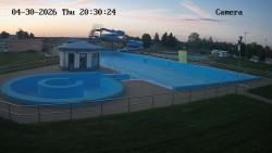 Hlavní bazén, divoká řeka