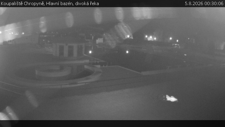 Koupaliště Chropyně - Hlavní bazén, divoká řeka - 5.8.2026 v 00:30