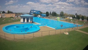 Basen w Chropyně - Główny basen, dzika rzeka - 8.8.2026 v 13:30