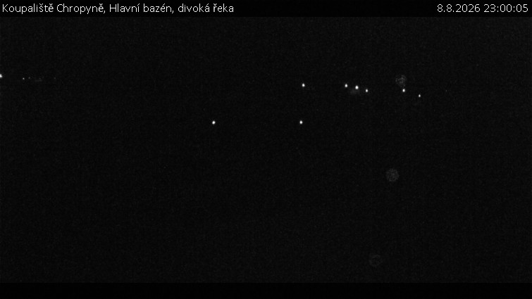 Basen w Chropyně - Główny basen, dzika rzeka - 8.8.2026 v 23:00