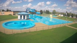 Main pool, wild river
