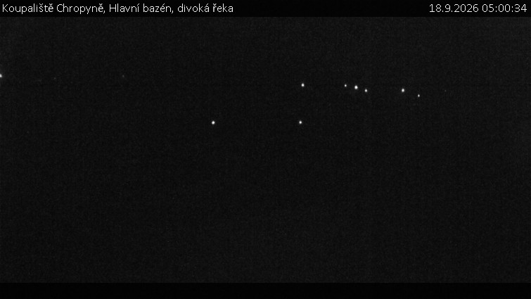 Koupaliště Chropyně - Hlavní bazén, divoká řeka - 18.9.2026 v 05:00