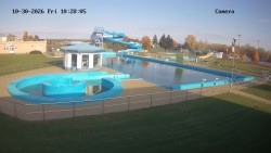 Main pool, wild river