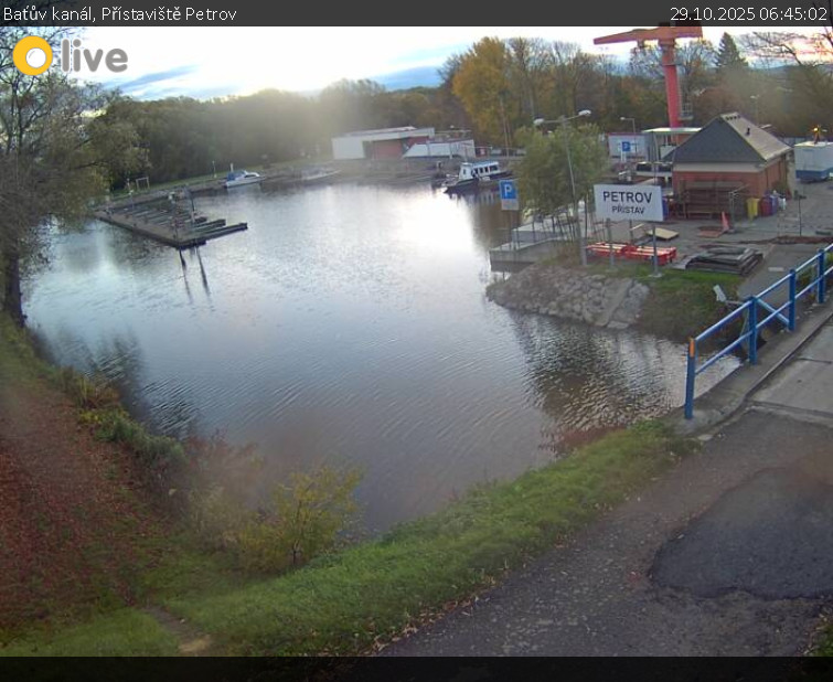 Baťův kanál - Přístaviště Petrov - 29.10.2025 v 06:45 Baťův kanál - Přístaviště Petrov - 29.10.2025 v 06:45