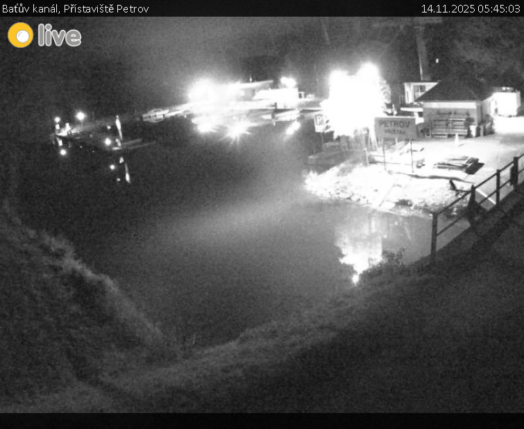 Baťův kanál - Přístaviště Petrov - 14.11.2025 v 05:45