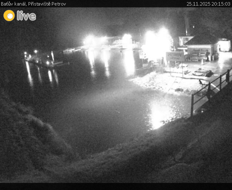 Baťův kanál - Přístaviště Petrov - 25.11.2025 v 20:15
