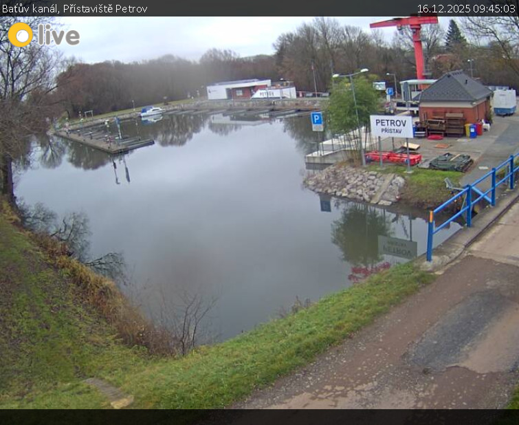 Baťův kanál - Přístaviště Petrov - 16.12.2025 v 09:45