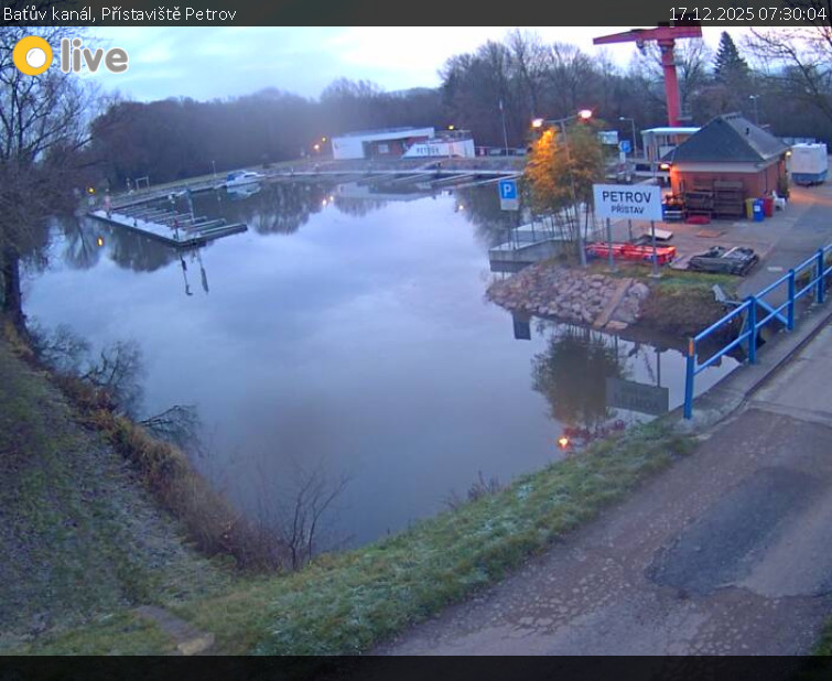 Baťův kanál - Přístaviště Petrov - 17.12.2025 v 07:30