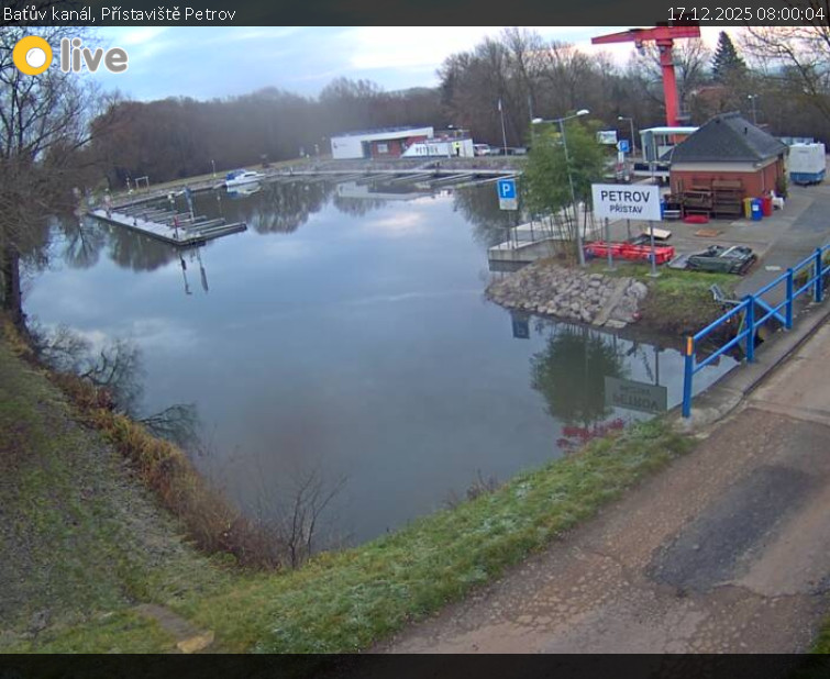 Baťův kanál - Přístaviště Petrov - 17.12.2025 v 08:00