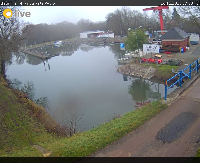 Baťův kanál - Přístaviště Petrov - 18.12.2025 v 08:30