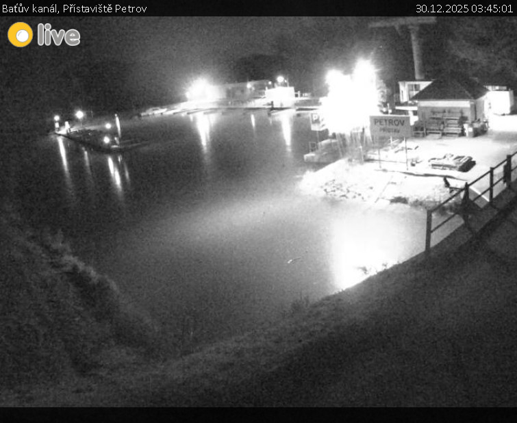 Baťův kanál - Přístaviště Petrov - 30.12.2025 v 03:45