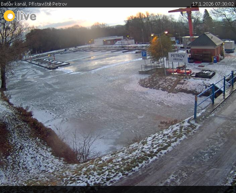 Baťův kanál - Přístaviště Petrov - 17.1.2026 v 07:30