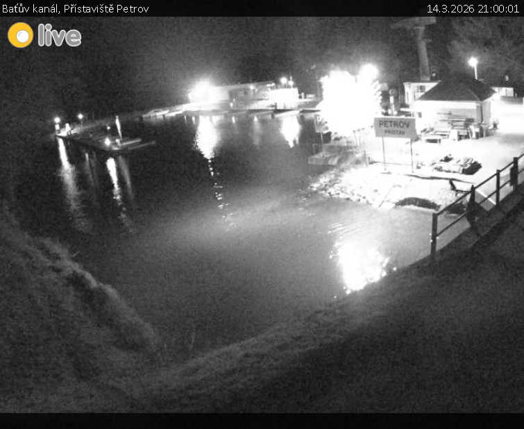 Baťův kanál - Přístaviště Petrov - 14.3.2026 v 21:00