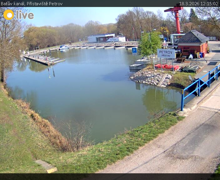 Baťův kanál - Přístaviště Petrov - 18.3.2026 v 12:15