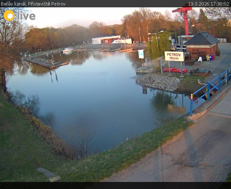 Baťův kanál - Přístaviště Petrov - 19.3.2026 v 17:30