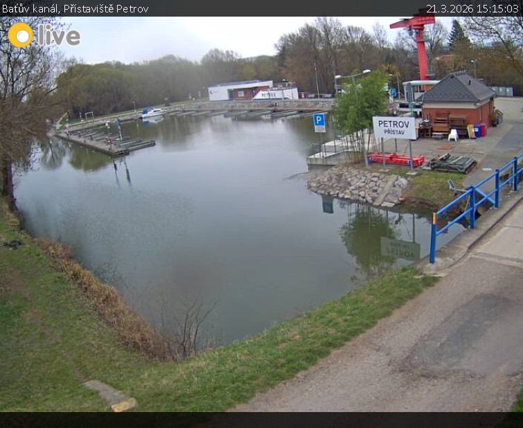 Baťův kanál - Přístaviště Petrov - 21.3.2026 v 15:15