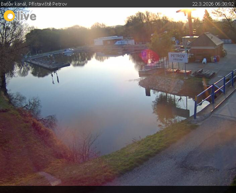 Baťův kanál - Přístaviště Petrov - 22.3.2026 v 06:30