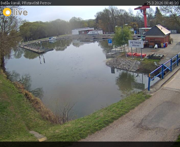 Baťův kanál - Přístaviště Petrov - 25.3.2026 v 08:45