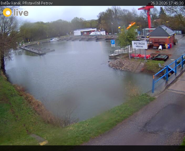 Baťův kanál - Přístaviště Petrov - 26.3.2026 v 17:45