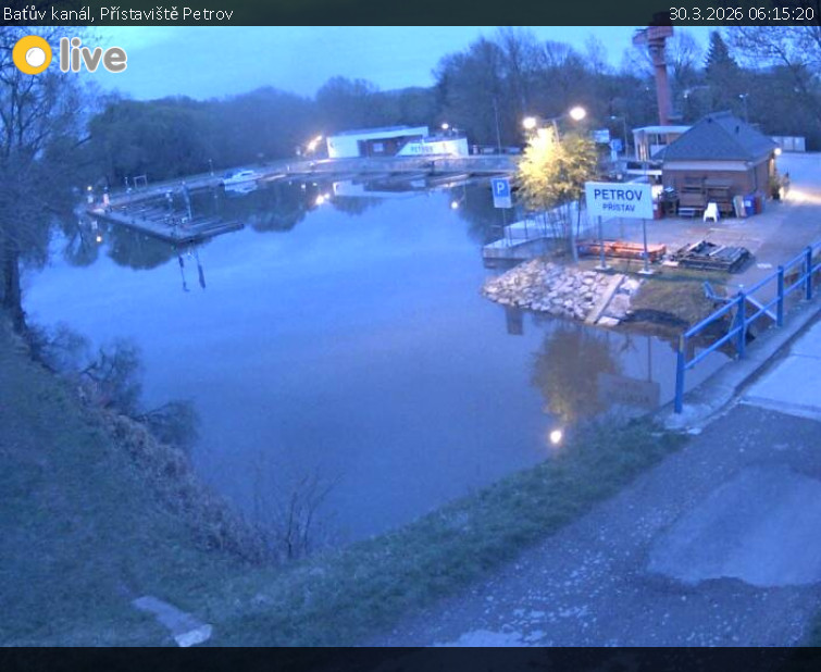 Baťův kanál - Přístaviště Petrov - 30.3.2026 v 06:15