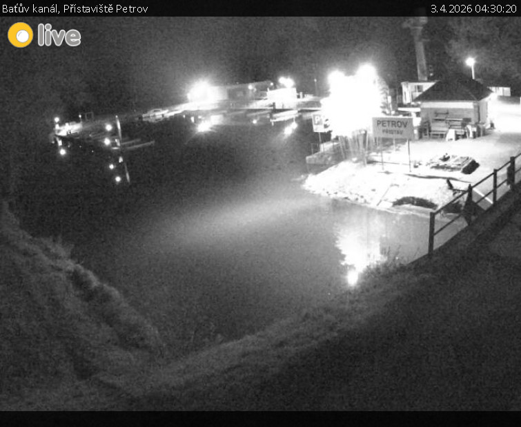 Baťův kanál - Přístaviště Petrov - 3.4.2026 v 04:30
