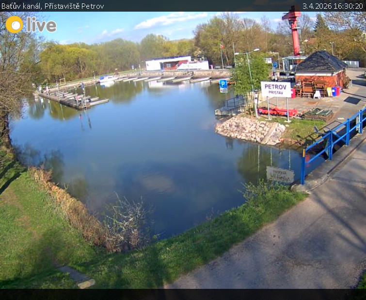 Baťův kanál - Přístaviště Petrov - 3.4.2026 v 16:30