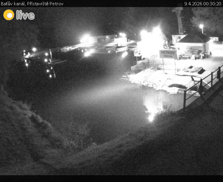 Baťův kanál - Přístaviště Petrov - 9.4.2026 v 00:30