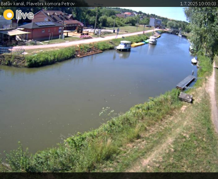 Baťův kanál - Plavební komora Petrov - 1.7.2025 v 10:00