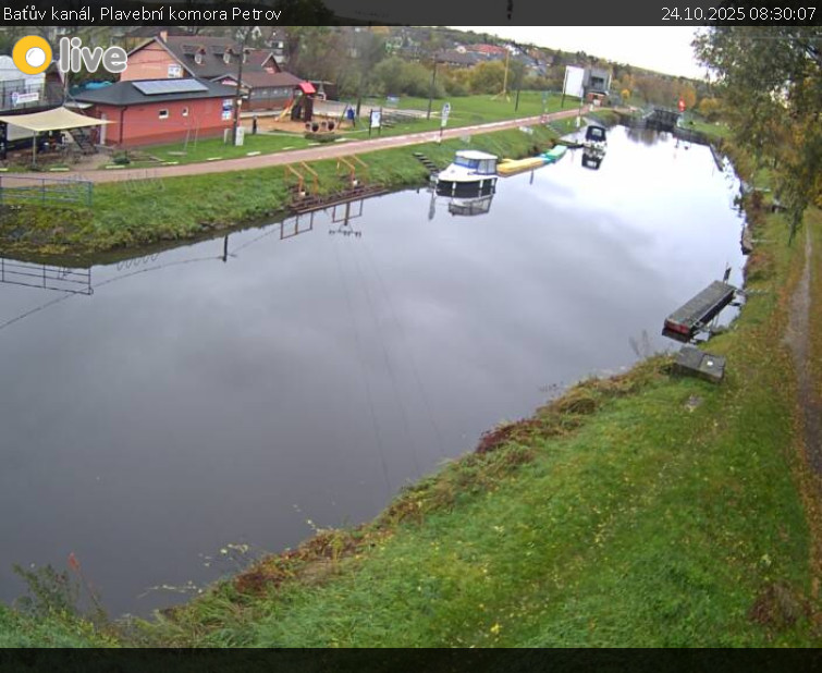 Baťův kanál - Plavební komora Petrov - 24.10.2025 v 08:30