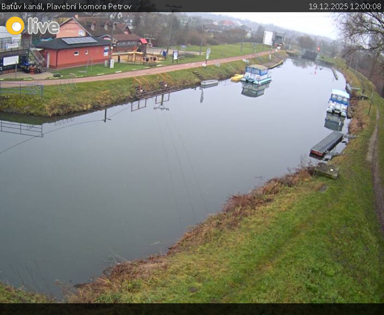 Baťův kanál - Plavební komora Petrov - 19.12.2025 v 12:00