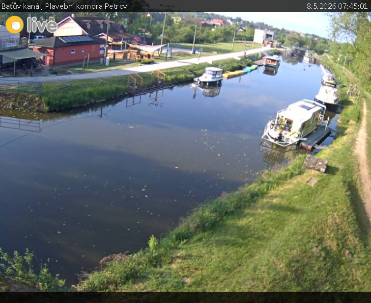 Baťův kanál - Plavební komora Petrov - 8.5.2026 v 07:45