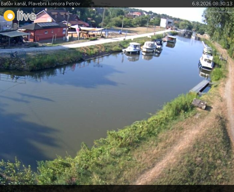 Baťův kanál - Plavební komora Petrov - 6.8.2026 v 08:30