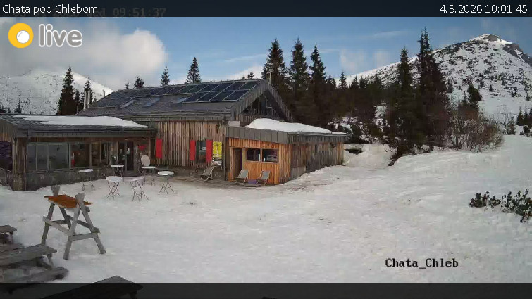 Chata pod Chlebom - Chata pod Chlebom - 4.3.2026 v 10:01