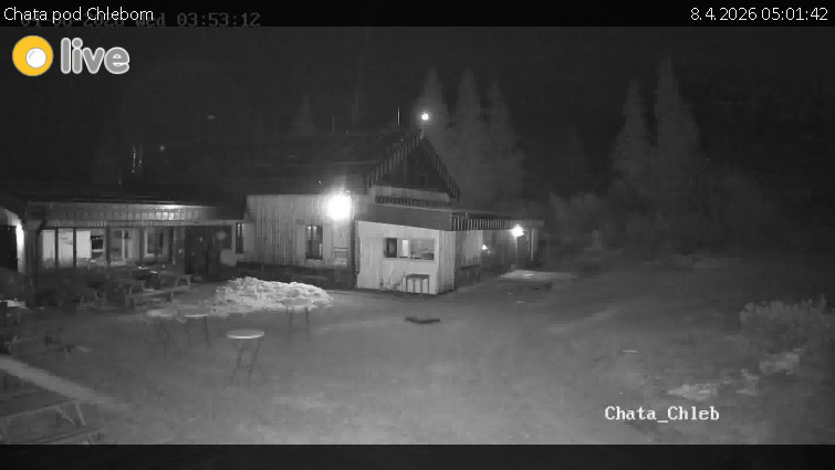 Chata pod Chlebom - Chata pod Chlebom - 8.4.2026 v 05:01
