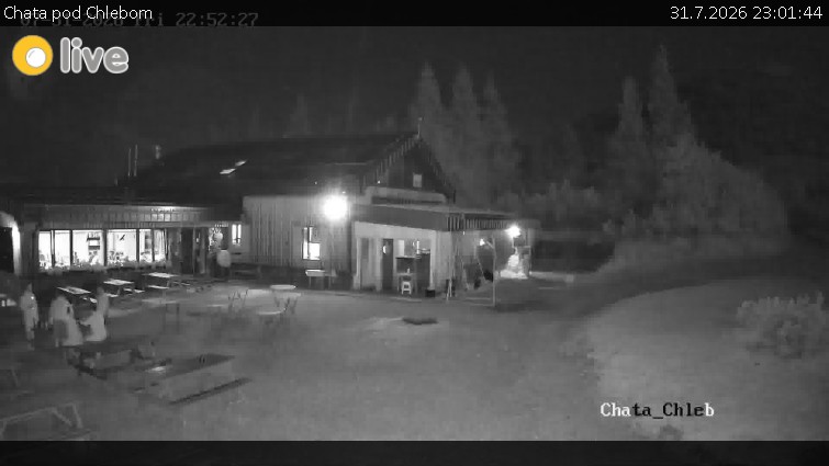 Hütte unter Chleb - Hütte unter dem Chlebom - 31.7.2026 v 23:01
