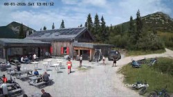 Hütte unter dem Chlebom