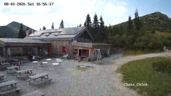 Hütte unter dem Chlebom
