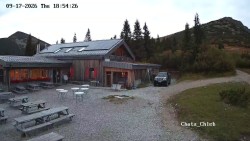 Hütte unter dem Chlebom