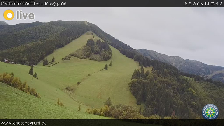 Chata na Grúni - Poludňový grúň - 16.9.2025 v 14:02