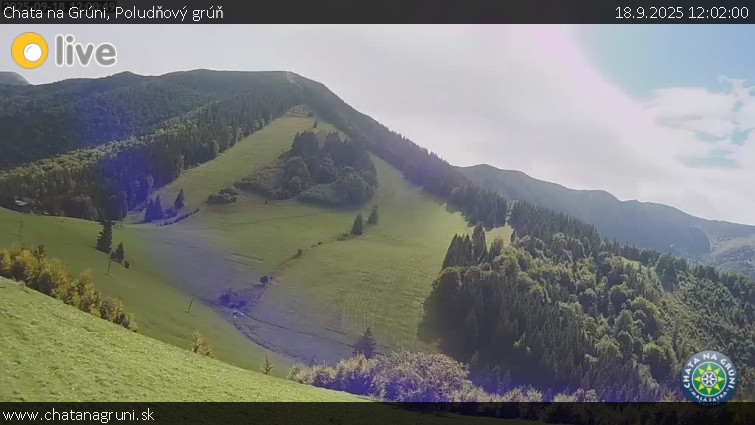 Chata na Grúni - Poludňový grúň - 18.9.2025 v 12:02