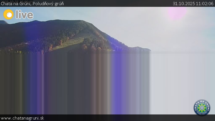 Chata na Grúni - Poludňový grúň - 31.10.2025 v 11:02 Chata na Grúni - Poludňový grúň - 31.10.2025 v 11:02