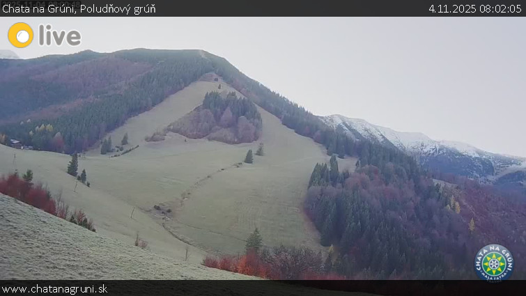 Chata na Grúni - Poludňový grúň - 4.11.2025 v 08:02